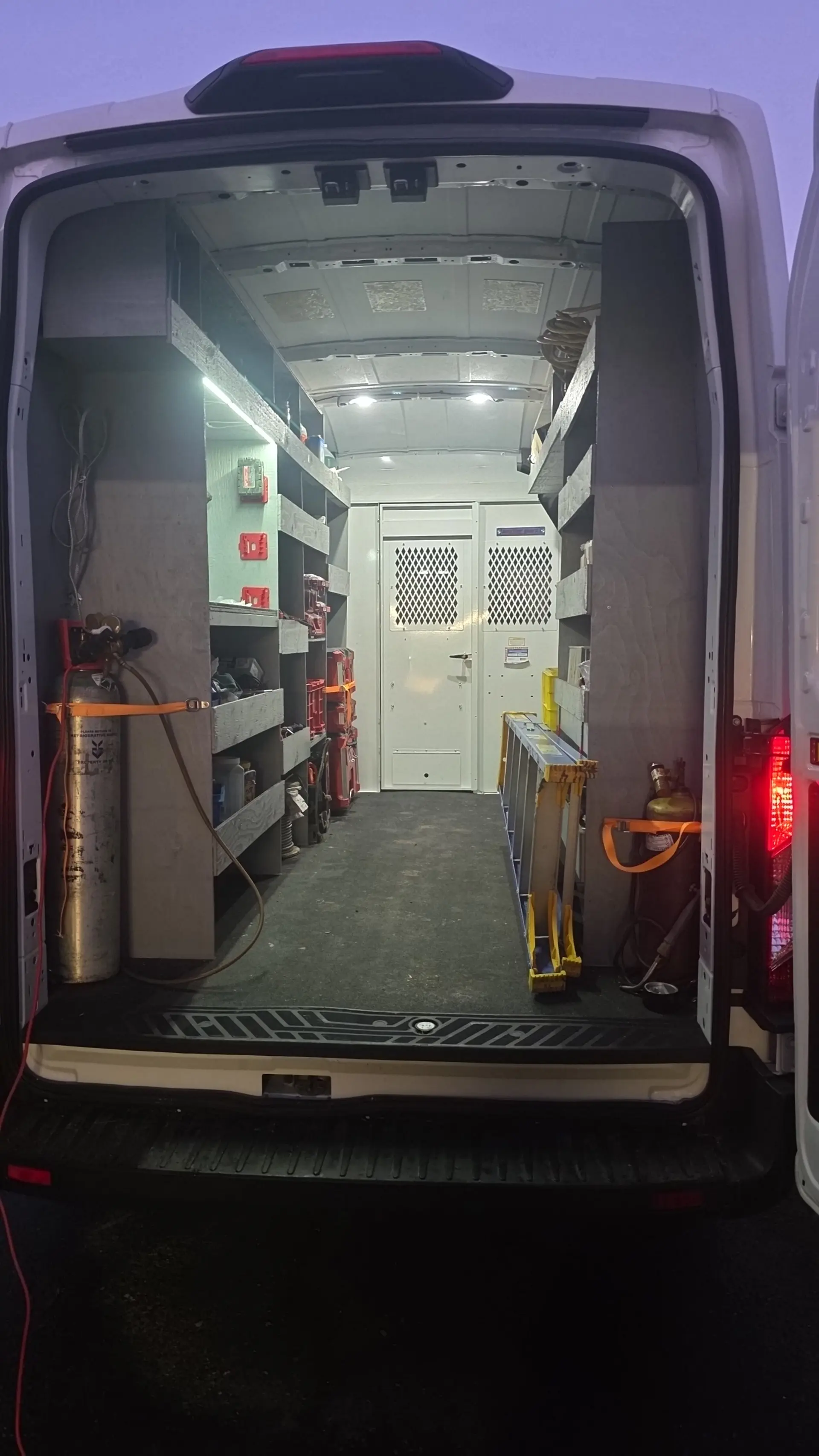 Air Comfort Systems fully loaded service van