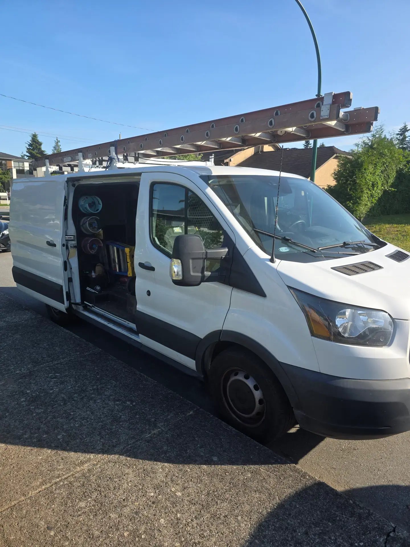 ACS service van loaded and ready for emergency calls